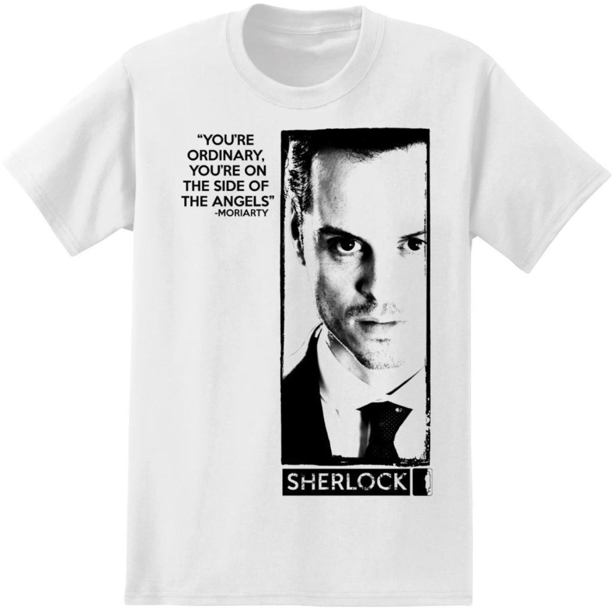 Sherlock Holmes Moriarty Angel's Quote T-Shirt