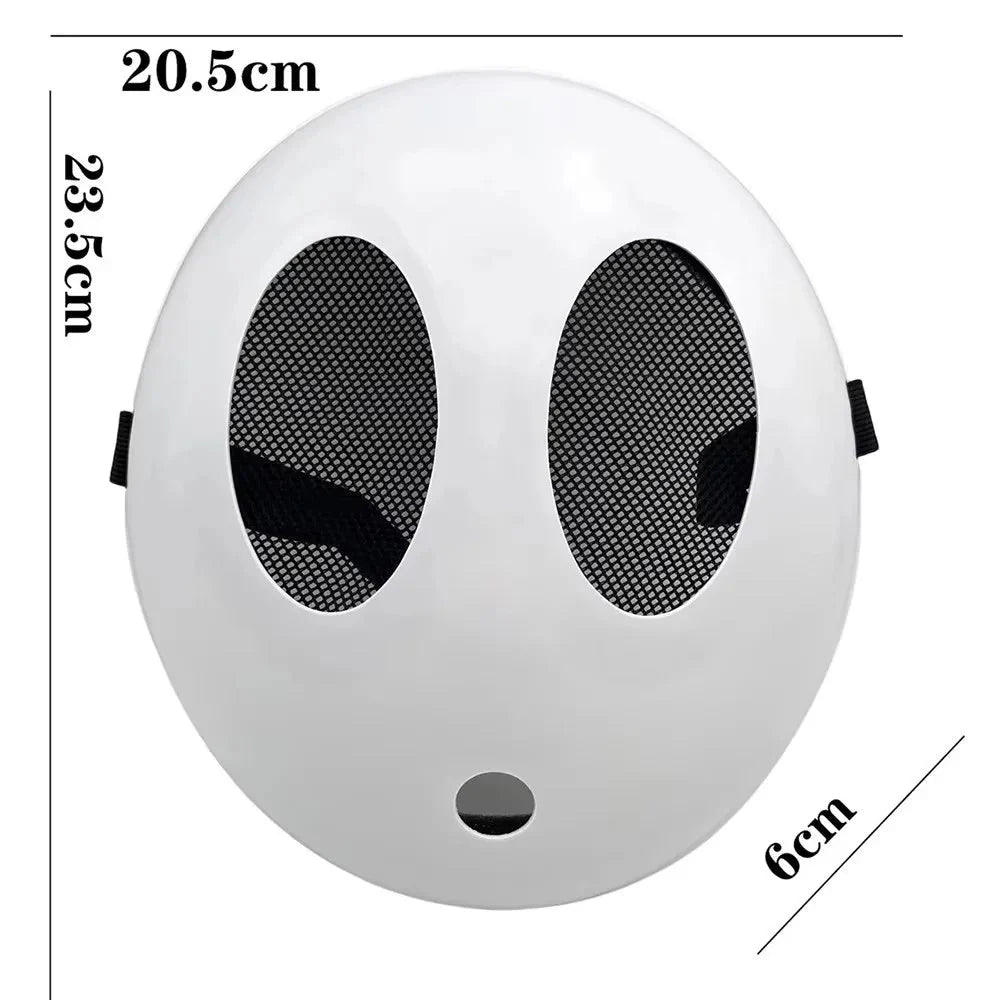 Shy Guy Mask Cosplay | Game Bros Halloween Costume Prop