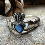 Clarina Claddagh Ring - 6 / Pink