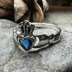 Clarina Claddagh Ring - 6 / Pink
