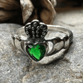 Clarina Claddagh Ring - 6 / Pink