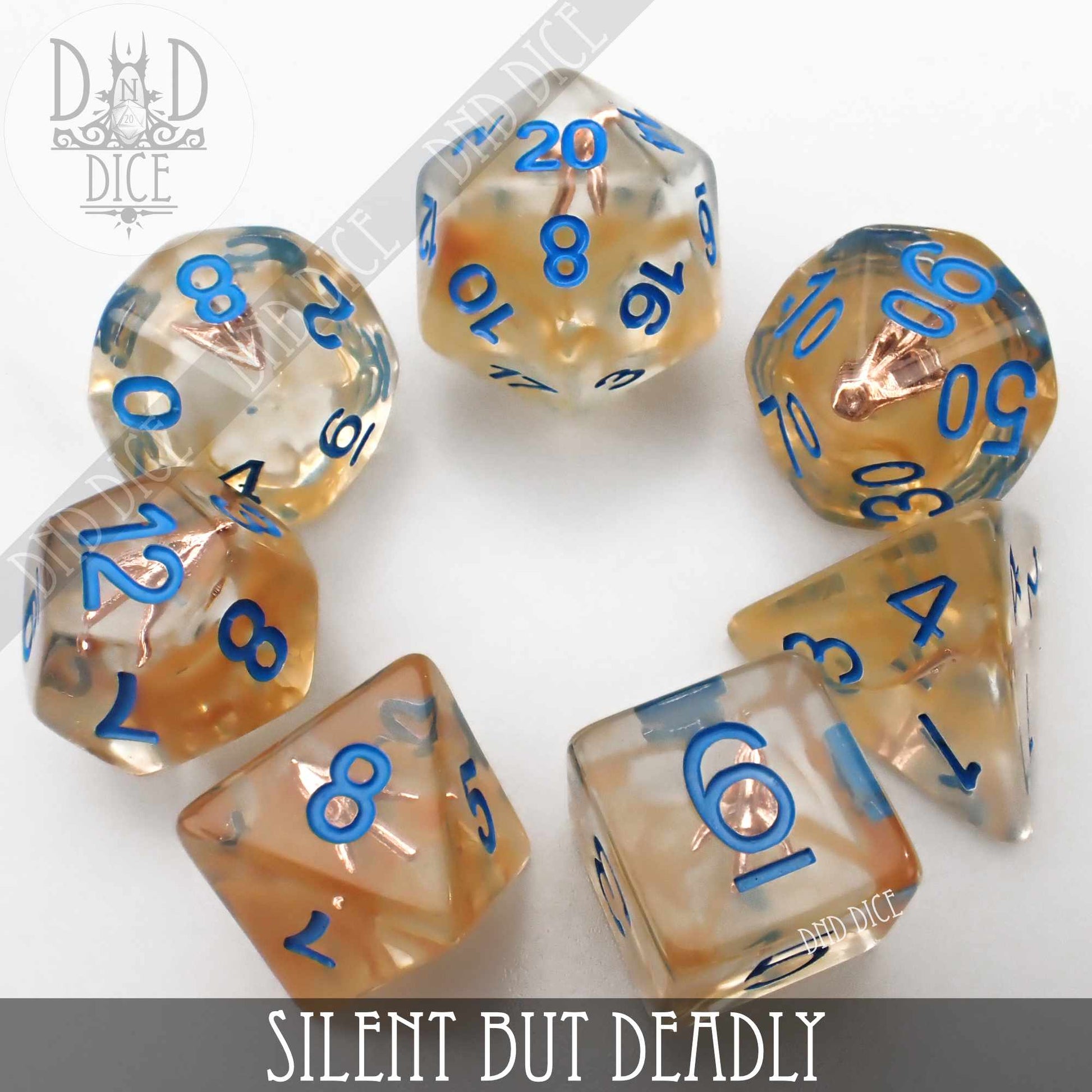 Silent But Deadly Dice Set