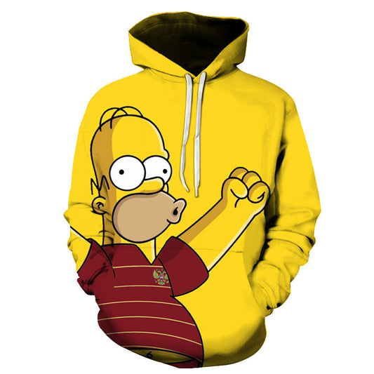 Simpson And his Son Anime Hoodie Series Men / Women Autumn and Winter Sweatshirt Hoodies