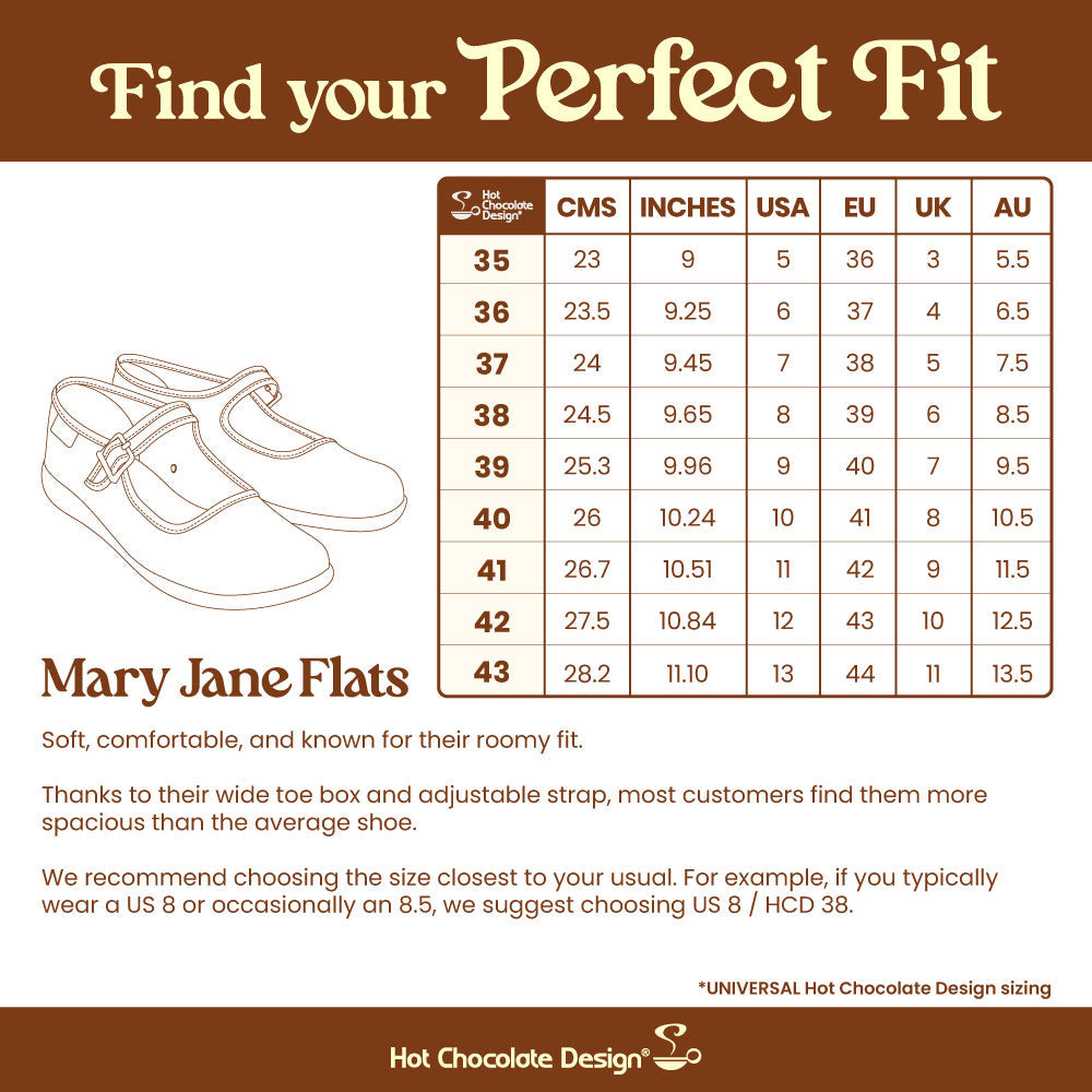 Chocolaticas® Feed Me Women's Mary Jane Flat
