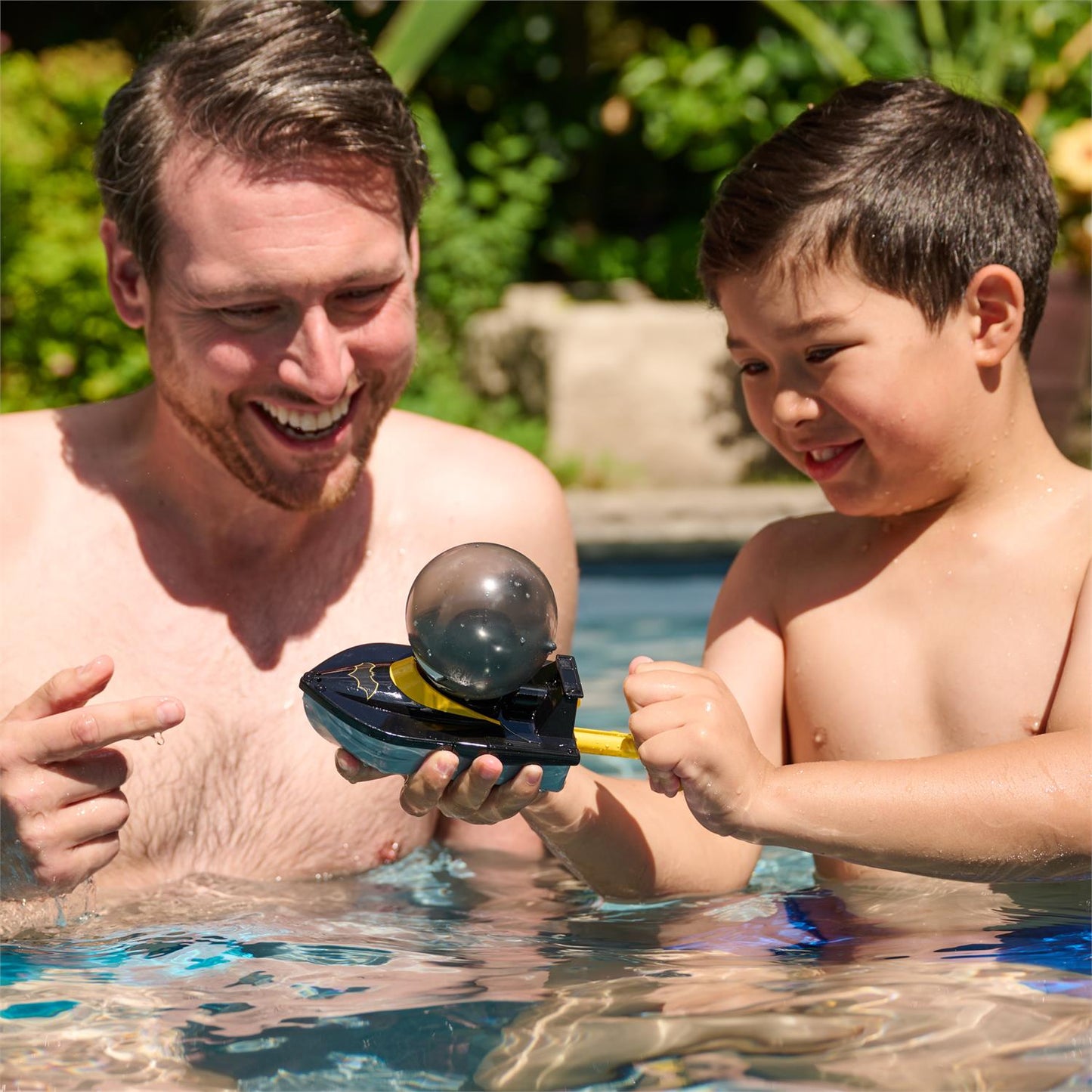 Batman DC Comic Air Boat Pool / Tub Toy