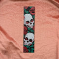 Center Skull & Rose Bookmark | Gothic Reader Gift