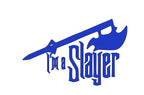 I'm a Slayer Buffy Vinyl Decal Sticker Halloween Horror Metaphysical