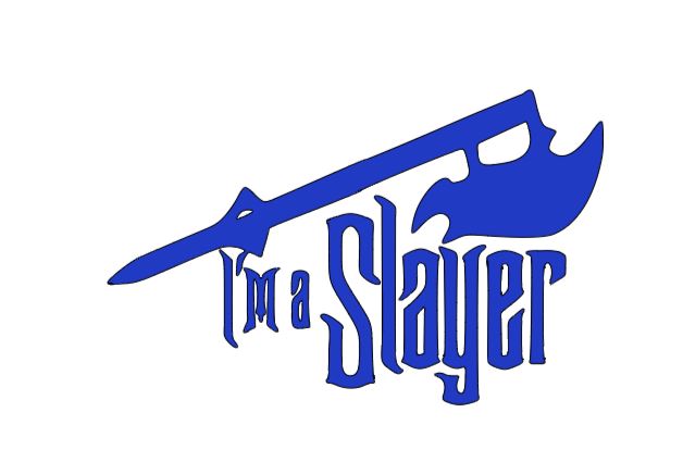 I'm a Slayer Buffy Vinyl Decal Sticker Halloween Horror Metaphysical