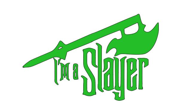 I'm a Slayer Buffy Vinyl Decal Sticker Halloween Horror Metaphysical