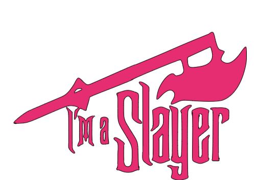 I'm a Slayer Buffy Vinyl Decal Sticker Halloween Horror Metaphysical