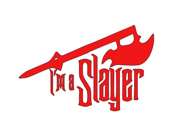 I'm a Slayer Buffy Vinyl Decal Sticker Halloween Horror Metaphysical