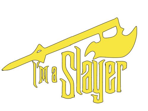 I'm a Slayer Buffy Vinyl Decal Sticker Halloween Horror Metaphysical