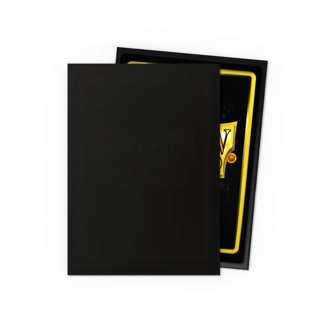 Dragon Shield: Jet - Matte Sleeves - Standard Size