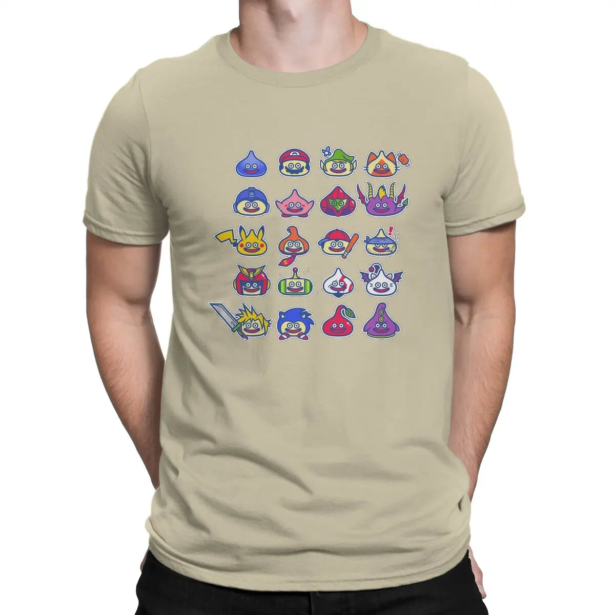 Slime Command Men t-shirt Dragon Quest