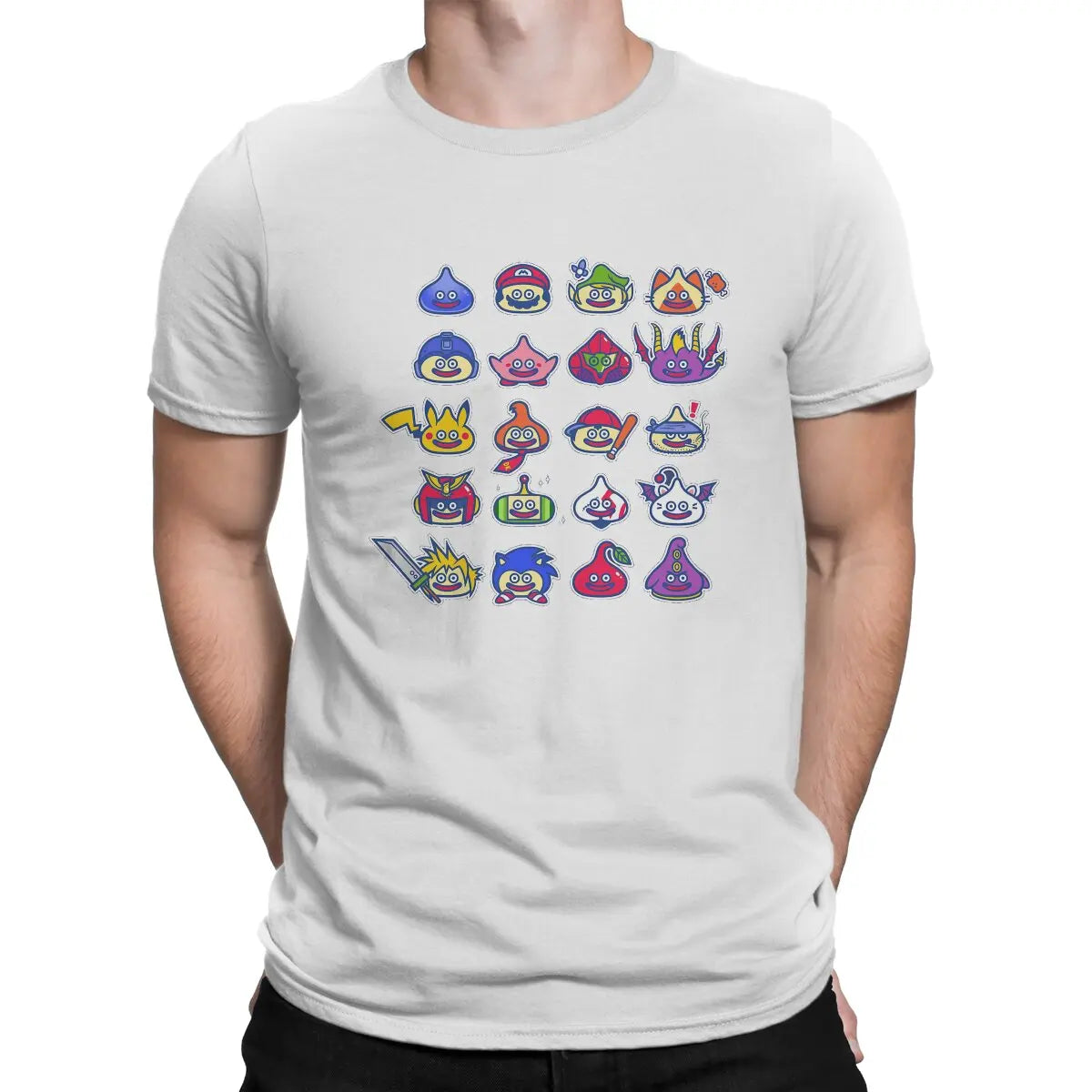 Slime Command Men t-shirt Dragon Quest