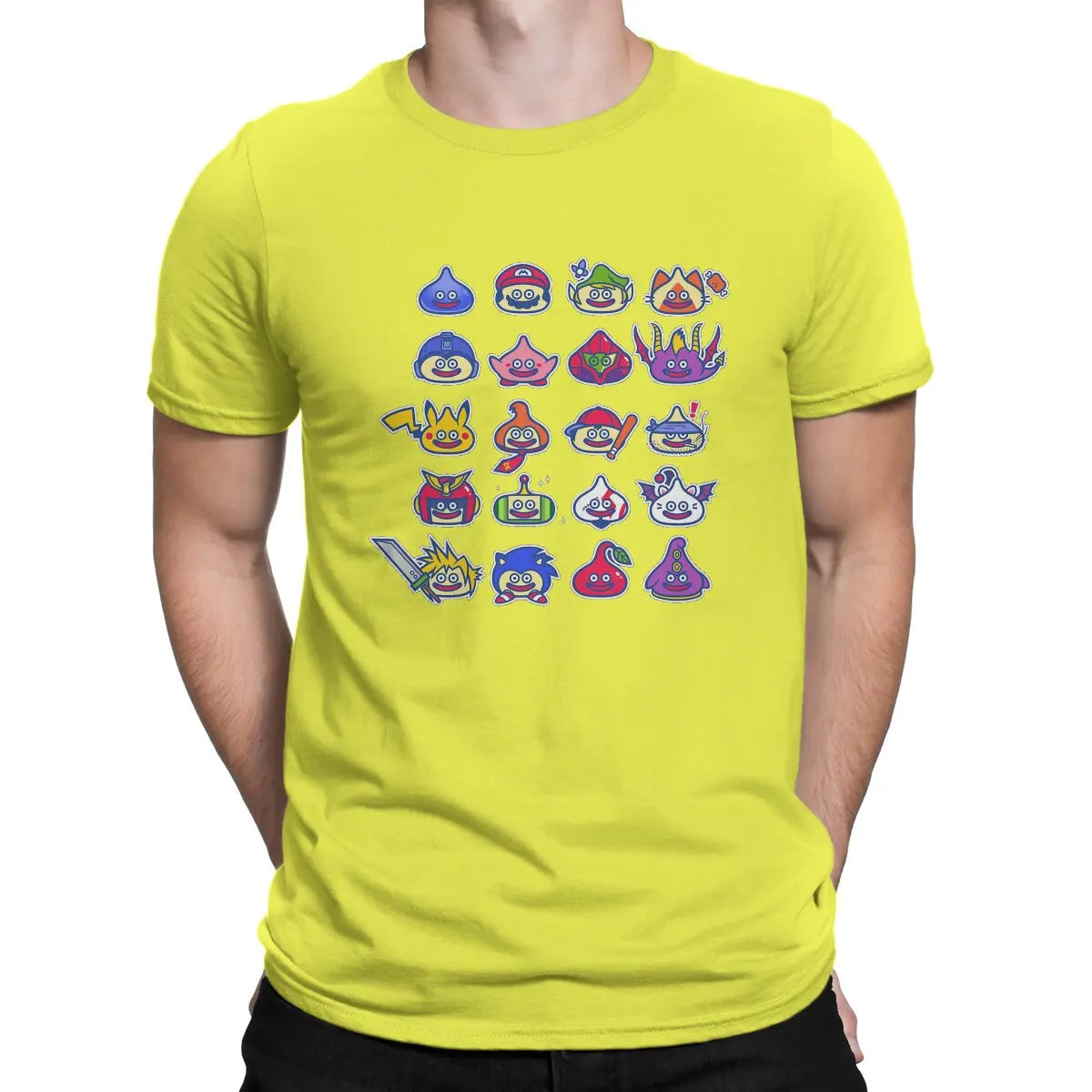 Slime Command Men t-shirt Dragon Quest