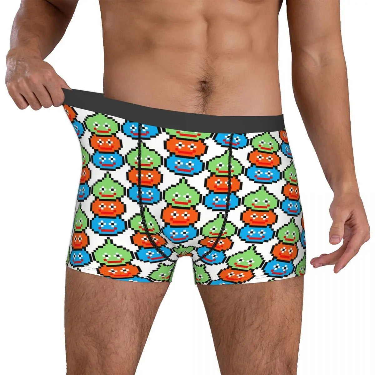 Slime Stack Man's Boxer Briefs Dragon Quest