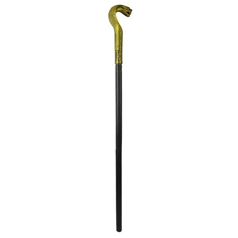 Snake Cobras Cane Pharaoh Scepter  Wizard Staff Halloween Cosplay Costume