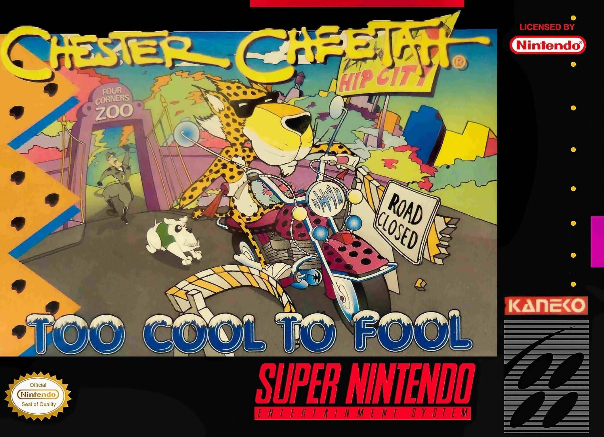 Chester Cheetah Too Cool to Fool (Super Nintendo) - Game Manual Only