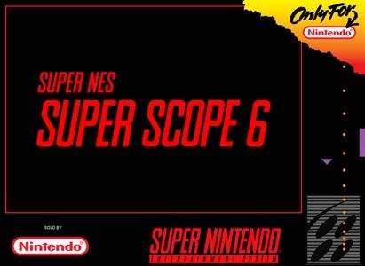 Super Scope 6 (Super Nintendo) - Game Manual Only