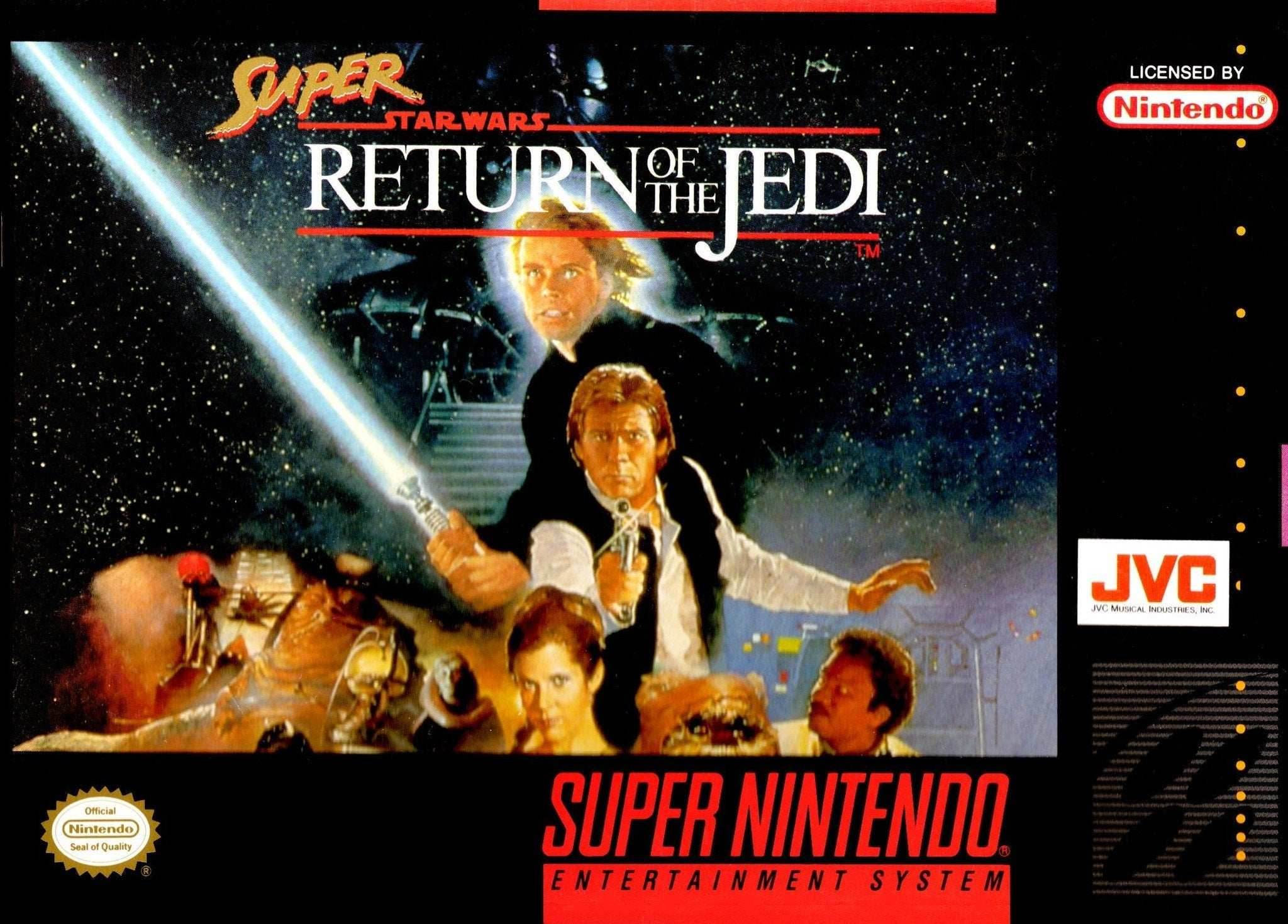 Super Star Wars Return of the Jedi (Super Nintendo) - Game Manual Only