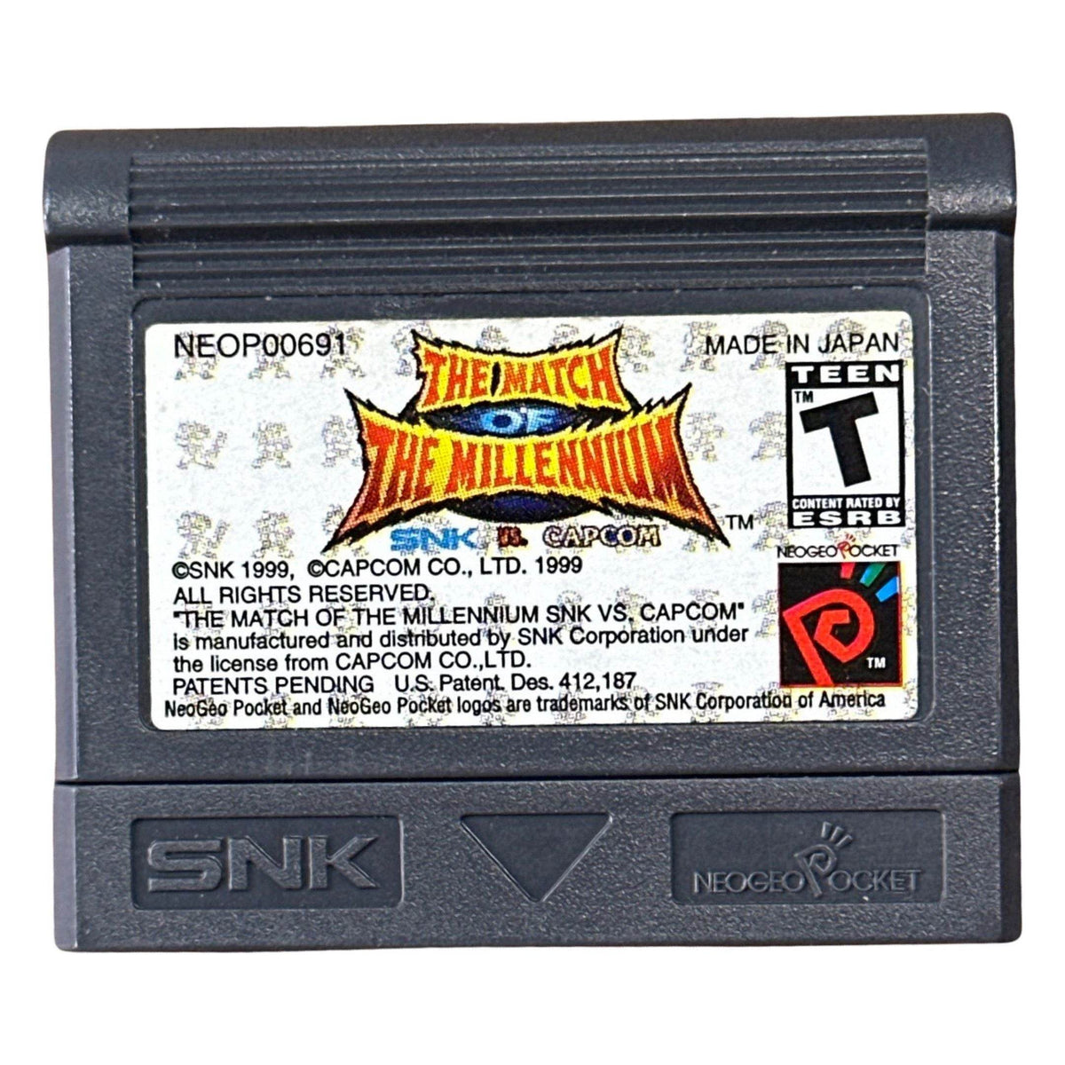 SNK Vs. Capcom: Match Of The Millennium - Neo Geo Pocket Color - Role-Players