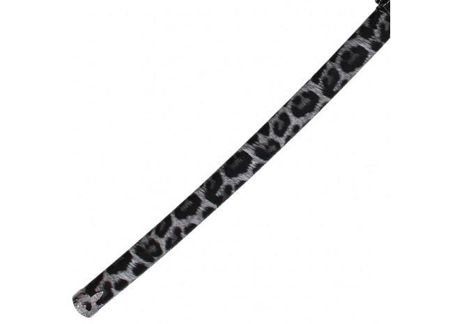 Snow Leopard Japanese Samurai Katana Sword