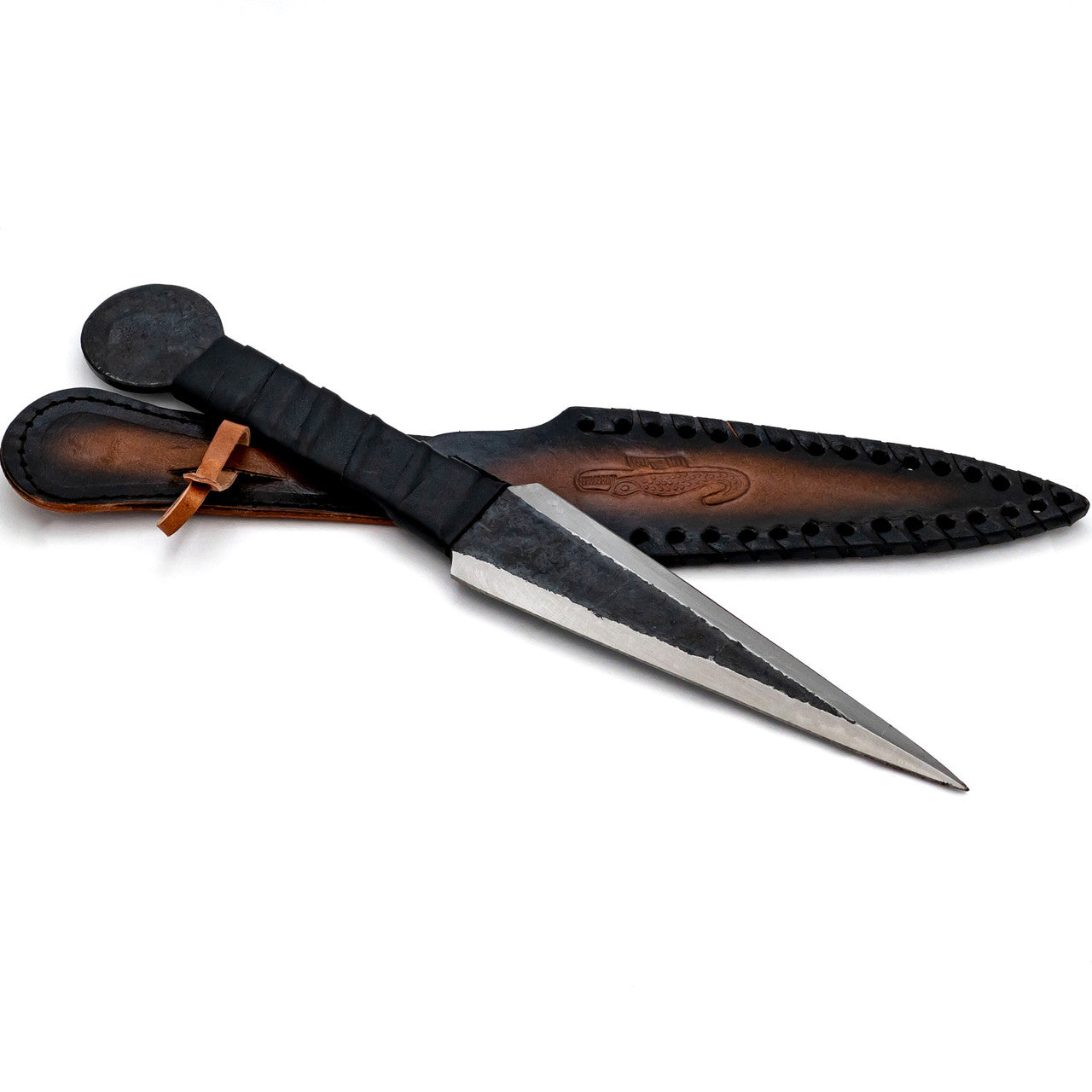 Soaring Heights Forged Carbon Steel Medieval Viking Style Throwing Dagger Knife