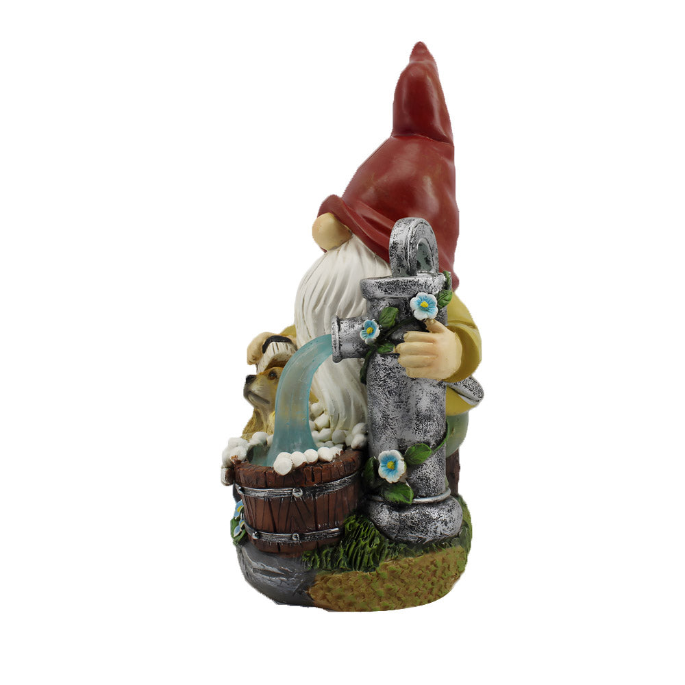 Solar Powered Outdoor LED Lighting Decorative Garden Gnome