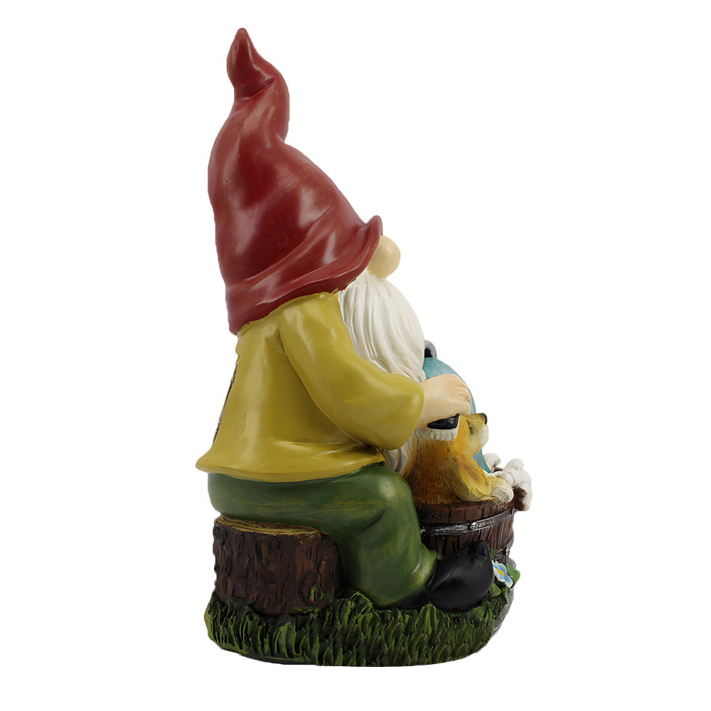 Solar Powered Outdoor LED Lighting Decorative Garden Gnome