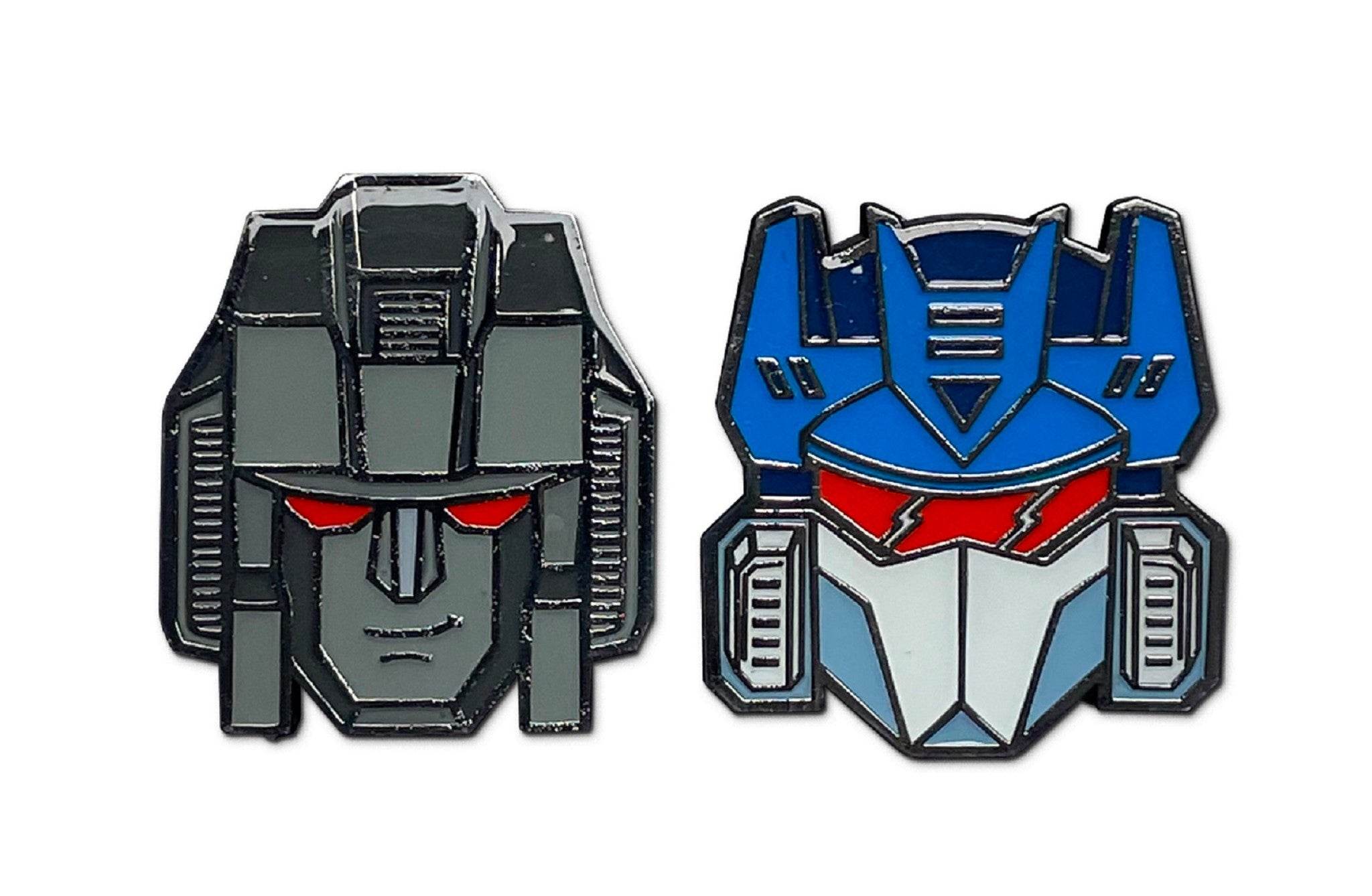 Transformers Decepticons Soundwave and Starscream 2 Pack Enamel Pin Set - 