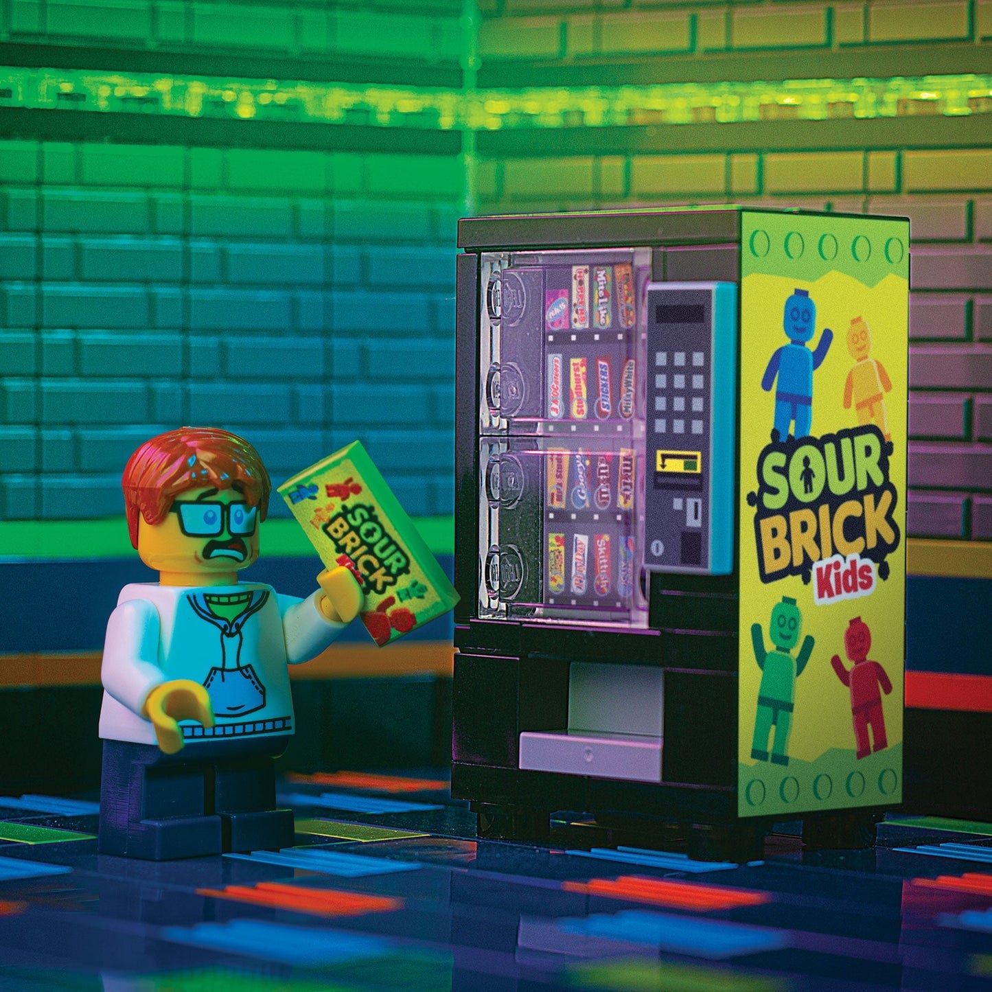 Sour Brick Kids - B3 Customs Candy Vending Machine