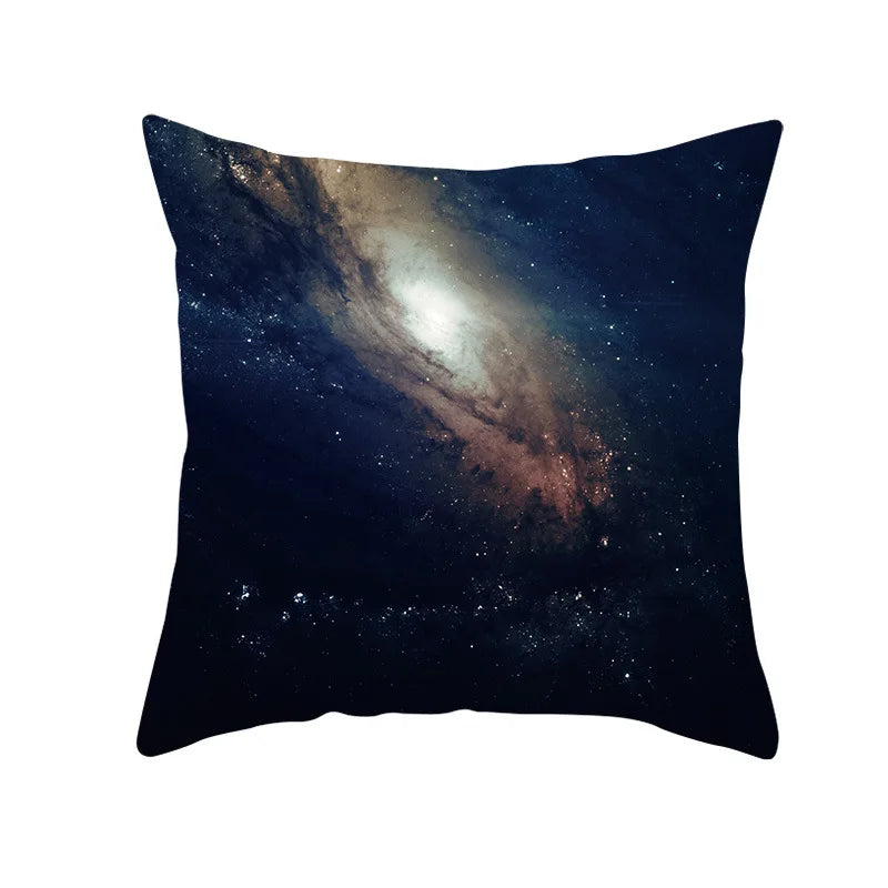 Space science fiction black hole pattern cushion cover for home living room sofa bedroom decorative pillowcase