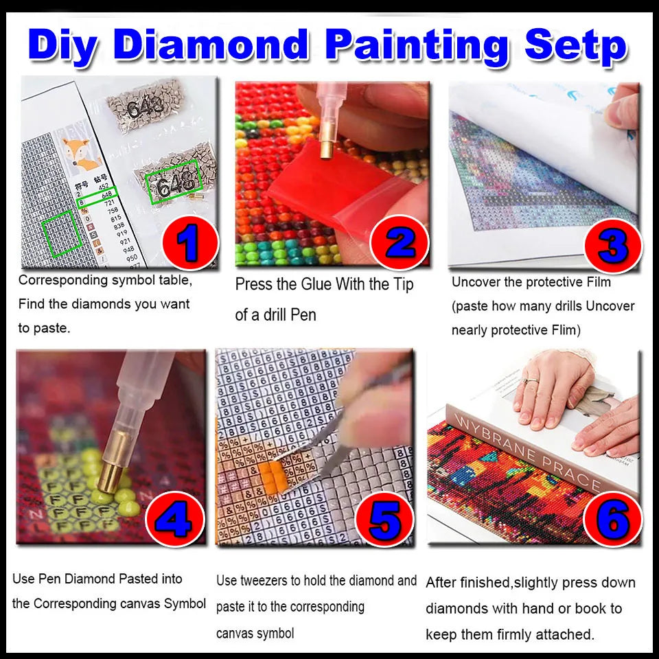 Spaceship Art Destroyer Millennium Falcon Star Trek 5D DIY Diamond Painting Kits Full Drill Diamond Mosaic Diamond Embroidery