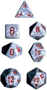 Speckled Polyhedral Air 7-Die Set - Role-Players