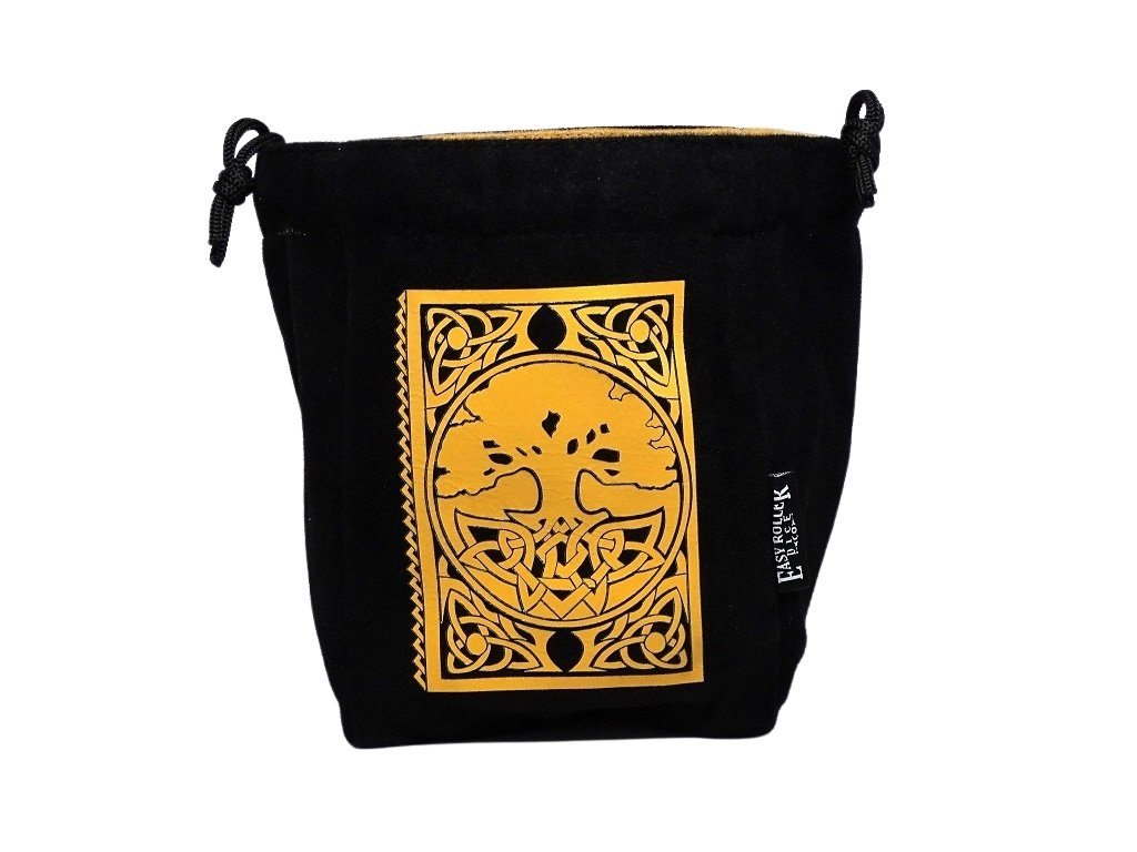 Spell Book Reversible Microfiber Self-Standing Large Dice Bag