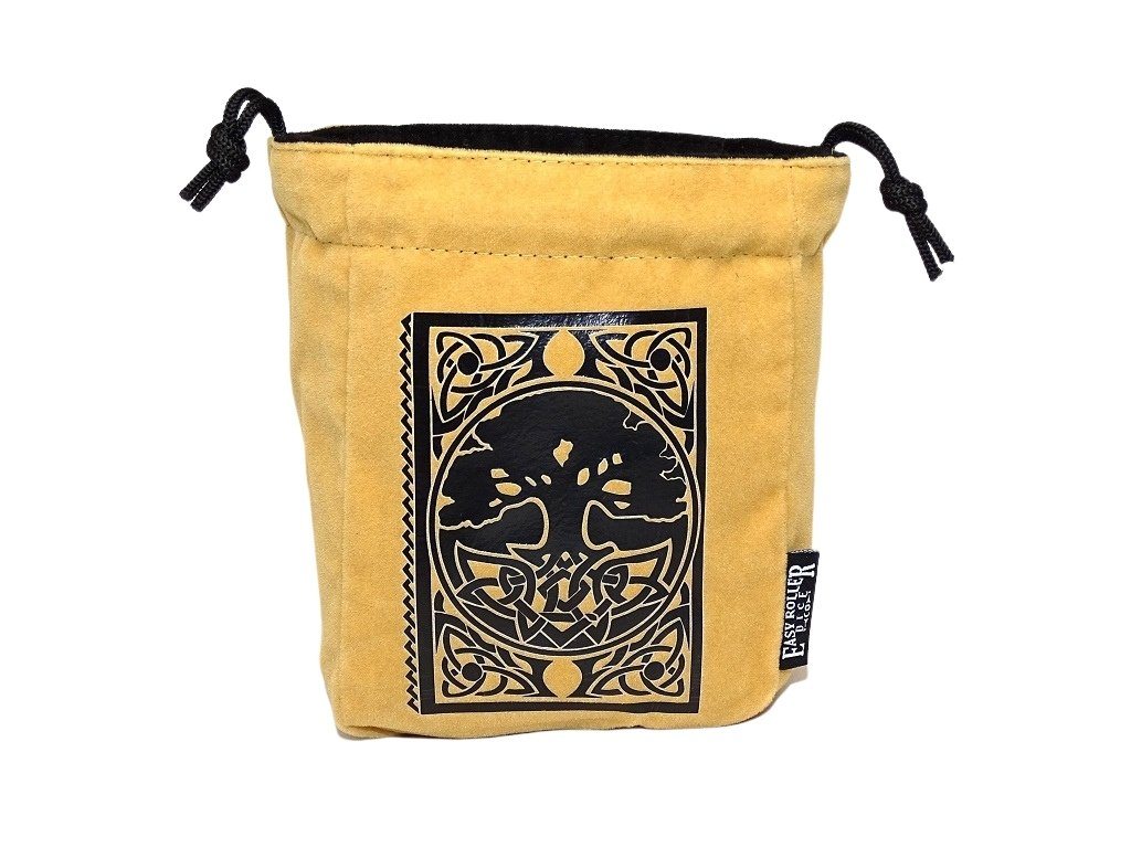 Spell Book Reversible Microfiber Self-Standing Large Dice Bag