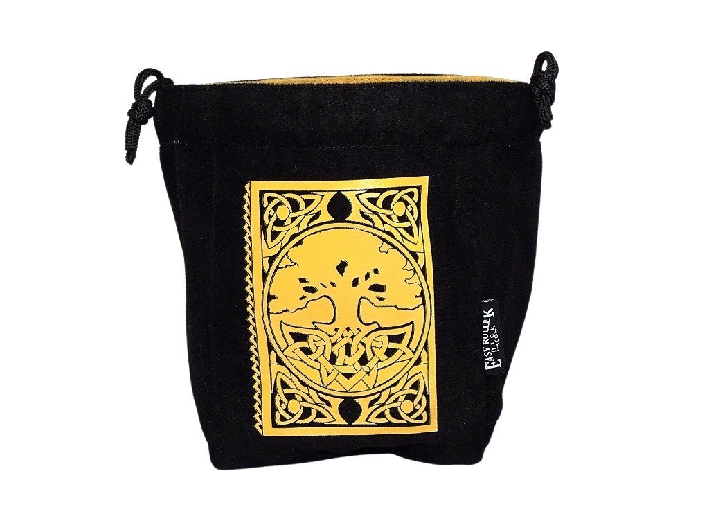 Spell Book Reversible Microfiber Self-Standing Large Dice Bag