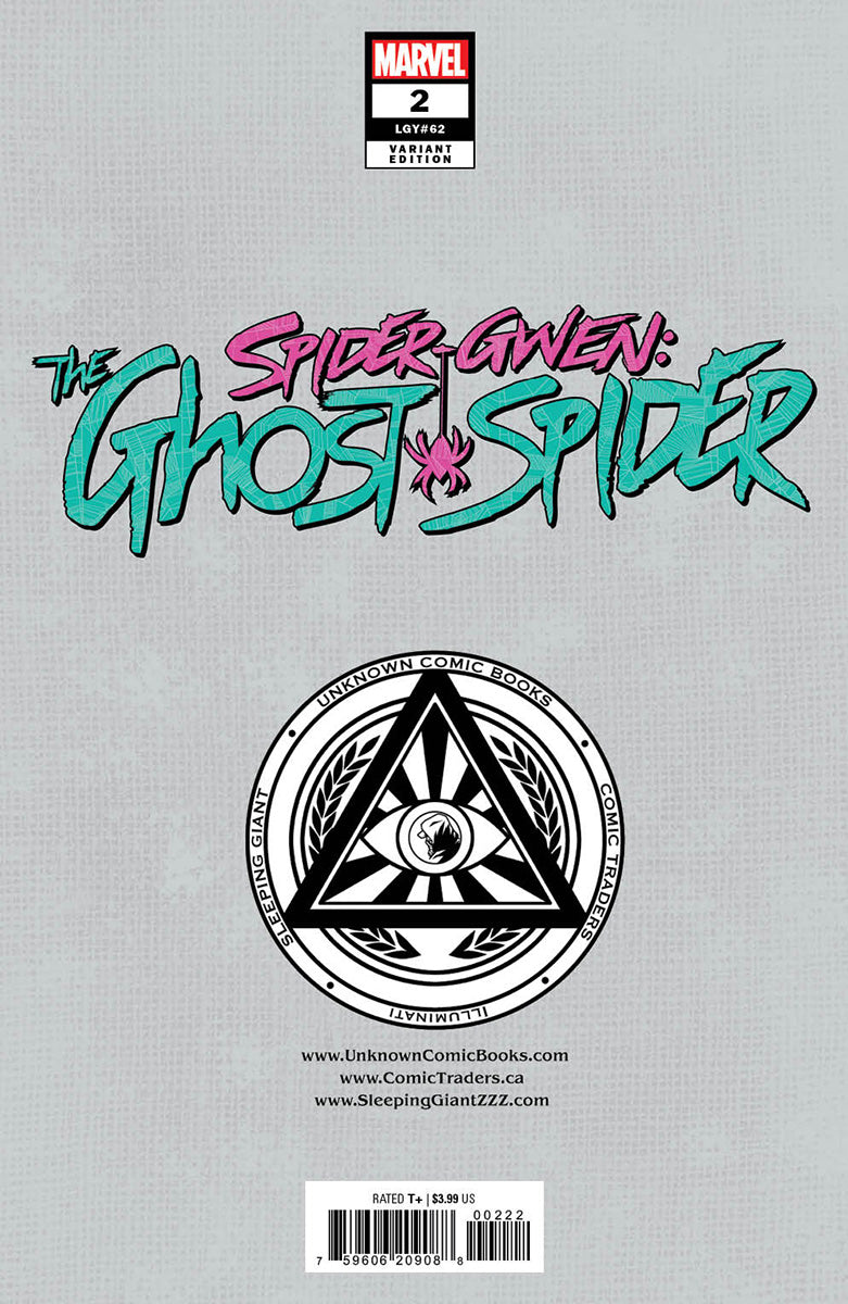 Spider-Gwen: The Ghost-Spider #2 Unknown Comics Leirix Exclusive Var (06/26/2024)