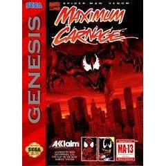 Spiderman Maximum Carnage - Sega Genesis - Role-Players