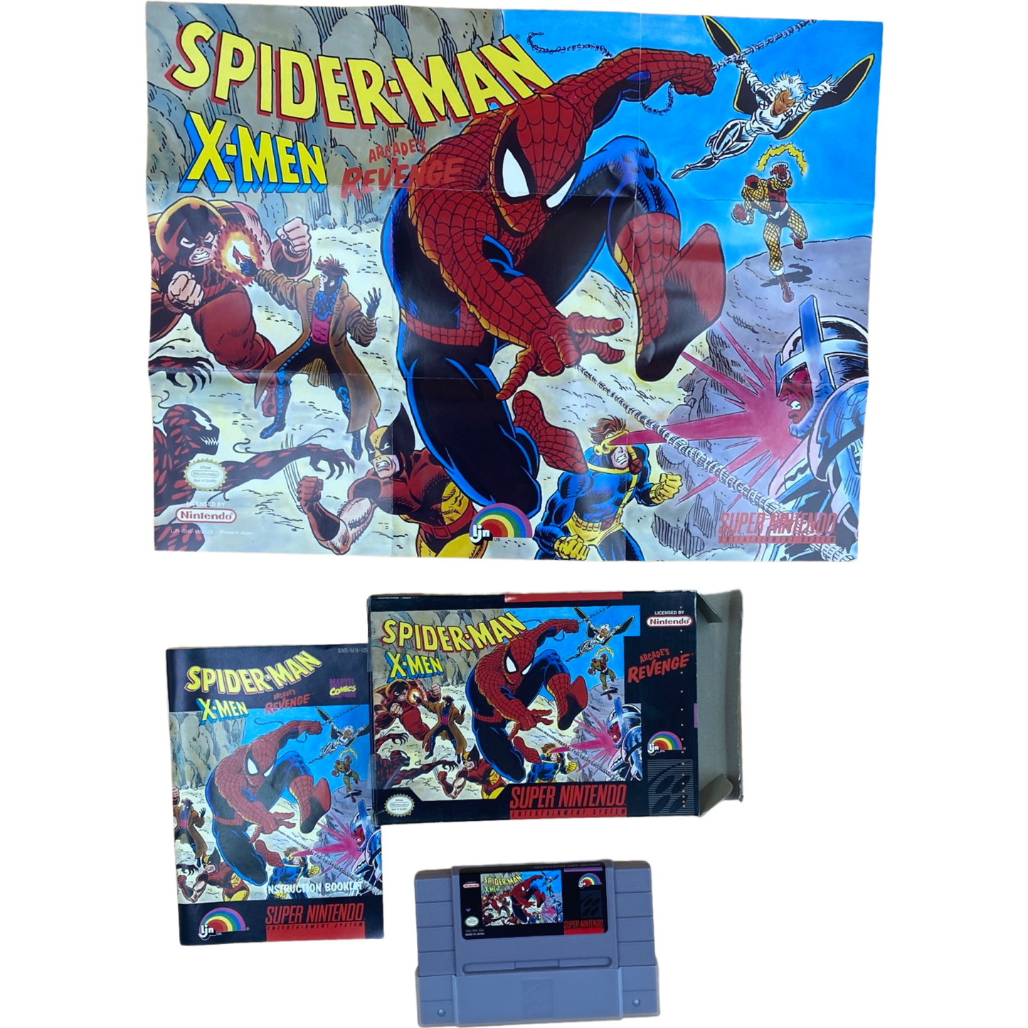 Spiderman X-Men Arcade's Revenge - Super Nintendo