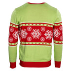 Spongebob LED Reindeer Nose Ugly Christmas Sweater