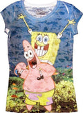 Spongebob SquarePants Underwater Bob With Patrick Sublimation T-shirt