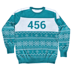 Squid Character Merry Squid-Mas Game Ugly Christmas Sweater - XS / 456