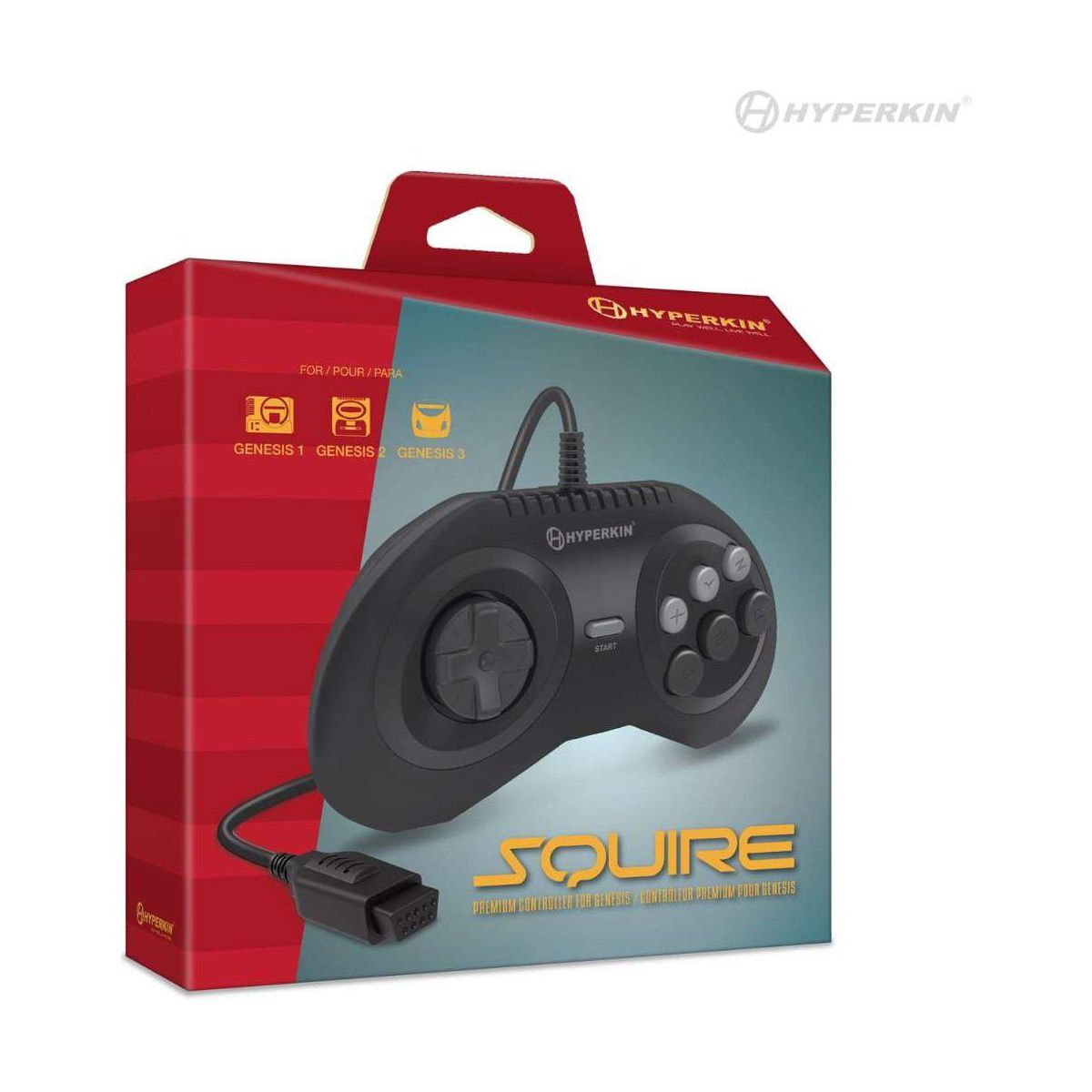 Squire Premium Controller Compatible With Genesis® / MegaRetroN HD