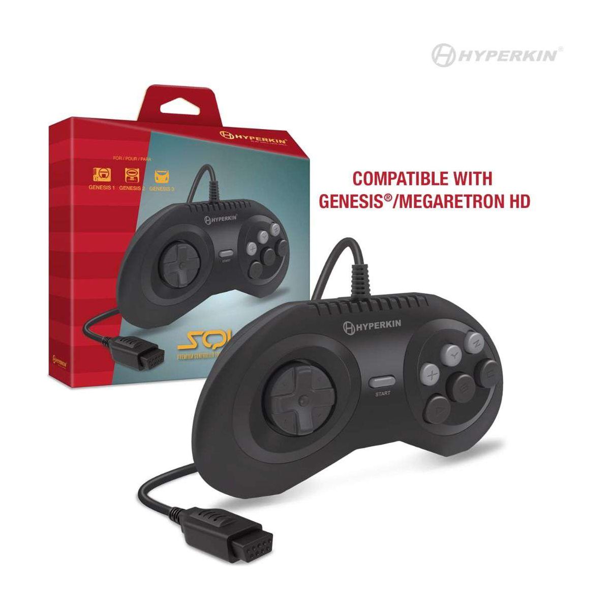 Squire Premium Controller Compatible With Genesis® / MegaRetroN HD