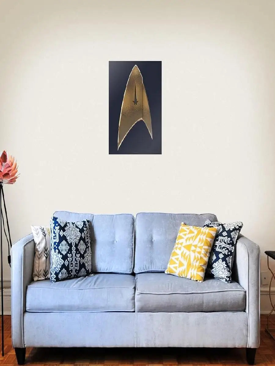 Star Trek Discovery Delta Shield Poster  Wall Art Decor Home Decoration Paper Print