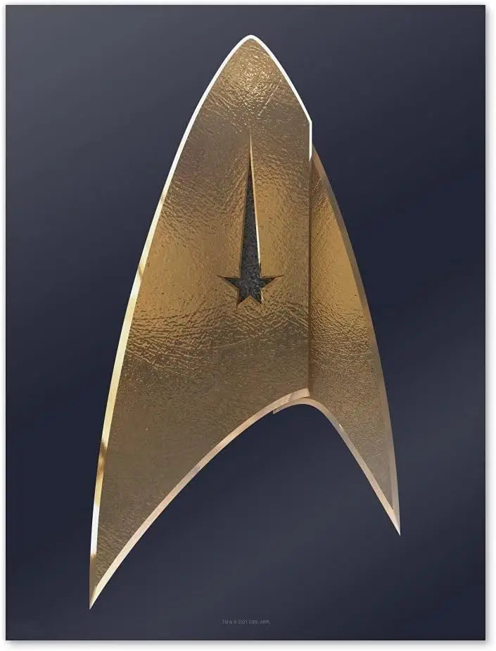 Star Trek Discovery Delta Shield Poster  Wall Art Decor Home Decoration Paper Print