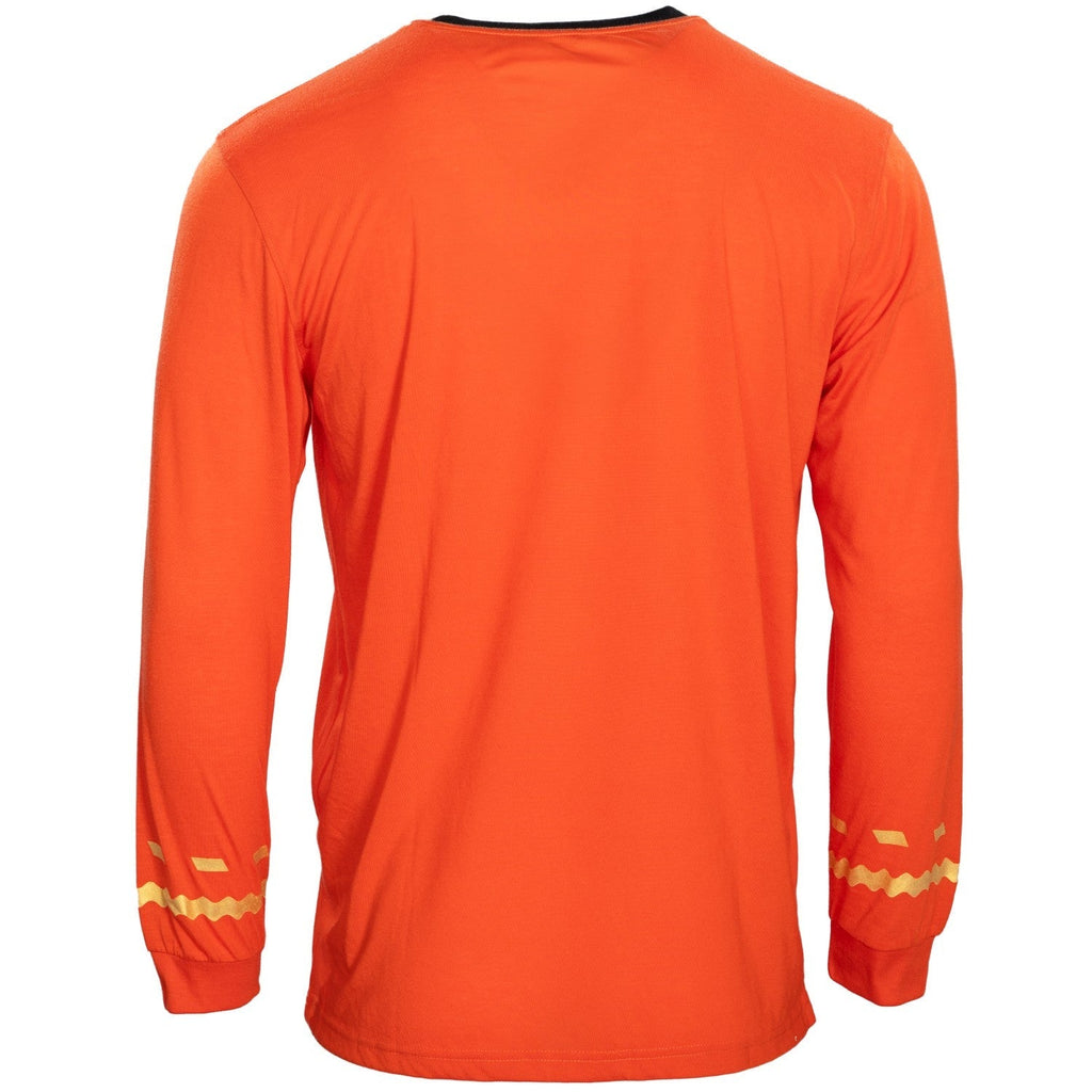 Star Trek Long Sleeve Halloween Costume T-shirt - Commander, Medical Sciences and Engineering