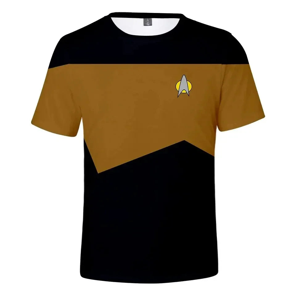 Star Trek Shirts, Sci-fi T-shirts, Unisex Streetwear, Kids RPG Tops, Summer, Men and Women Comfortable Cool Summer New